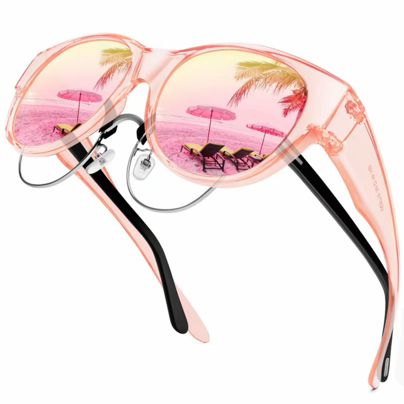 New Oversized Cat Eye Sunglasses Polarized UV400 Protection
