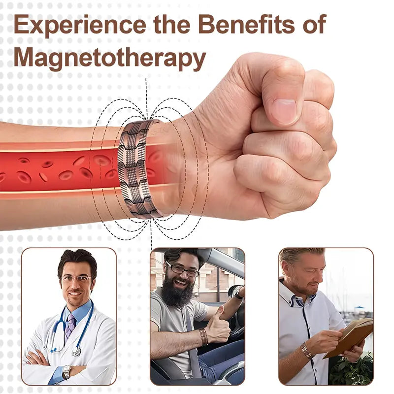 Copper Magnetic Bracelet- Relieve Fatigue And Promote Blood Circulation