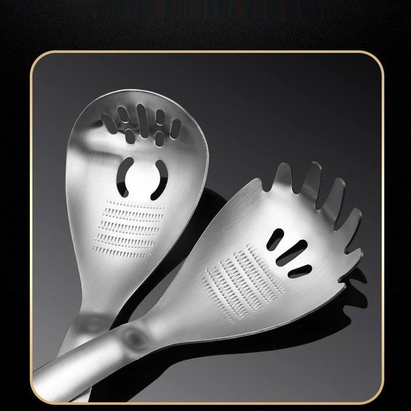 Multipurpose 304 Stainless Steel Kitchen Spoon