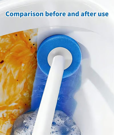 🔥LAST DAY SALE 💲19.99!!⚡50K+ SOLD!🚽💦Hands-Free Cleaning Gadget🧽Disposable toilet cleaning tool💦
