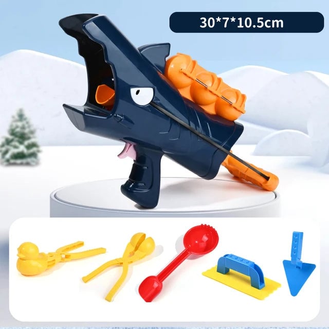 🔥This Week's Special Offer 49% OFF -2025 Shark Snowball Launcher