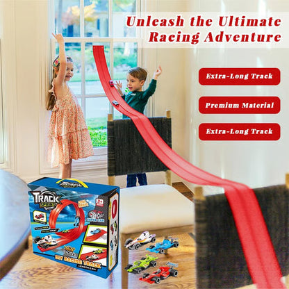 🎄🎁 2025 Christmas Surprise Gift: DIY Hot Wheels Racetrack Racing Toy 🚗✨