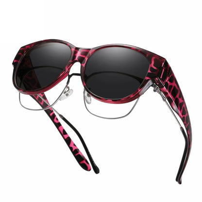 New Oversized Cat Eye Sunglasses Polarized UV400 Protection