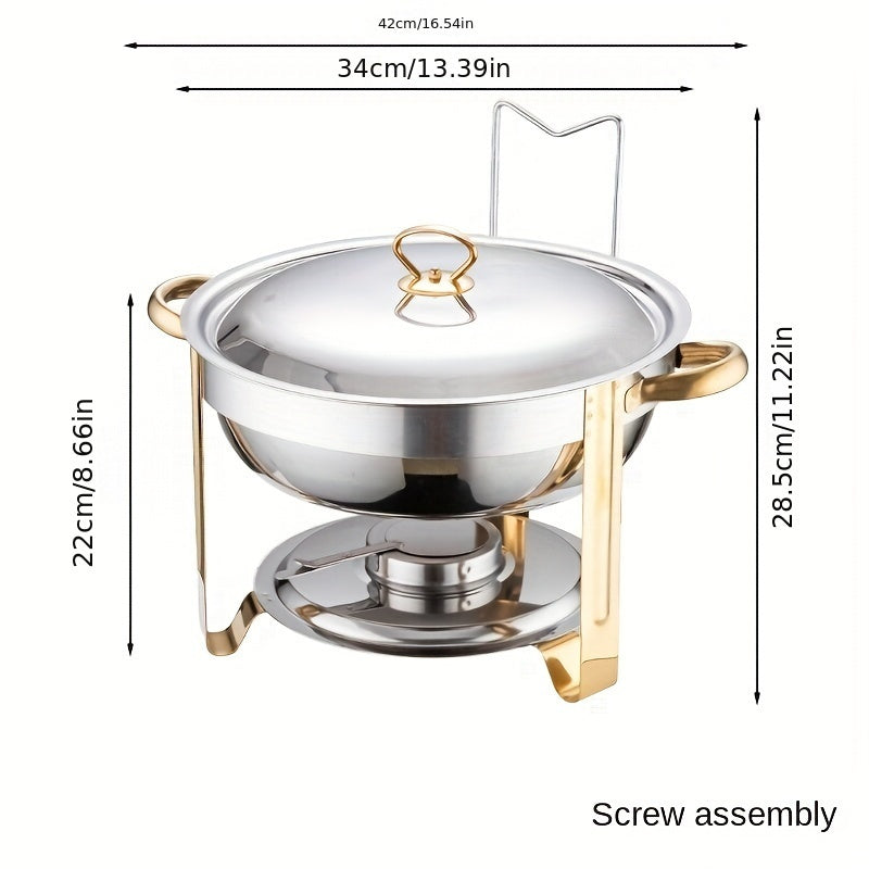 🔥Hot Sale Deals-Stainless Steel Chafing Dish Buffet Set