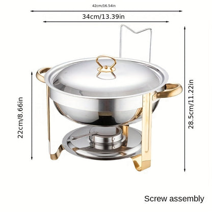 🔥Hot Sale Deals-Stainless Steel Chafing Dish Buffet Set