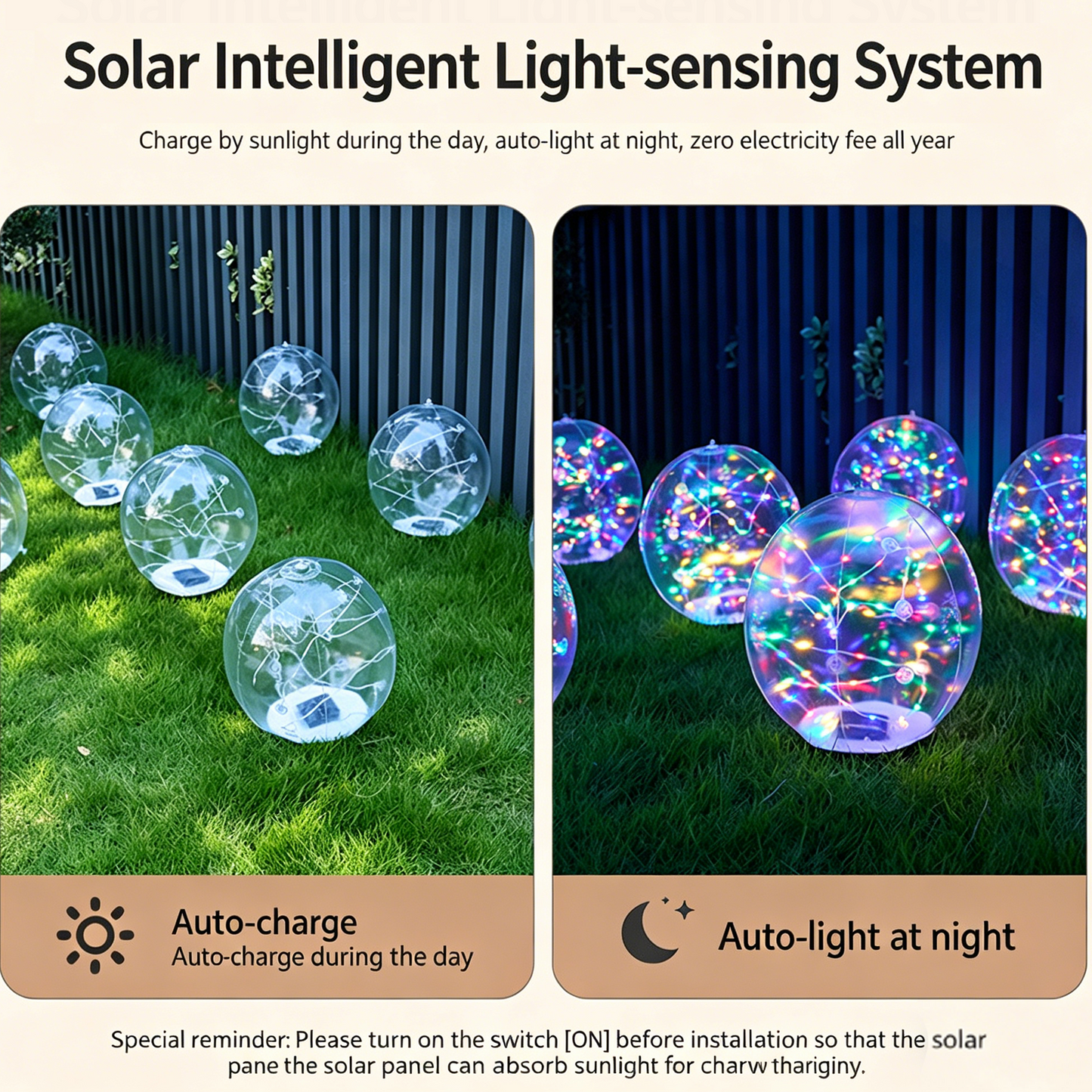 🌙Floating Outdoor Solar Decorative Light