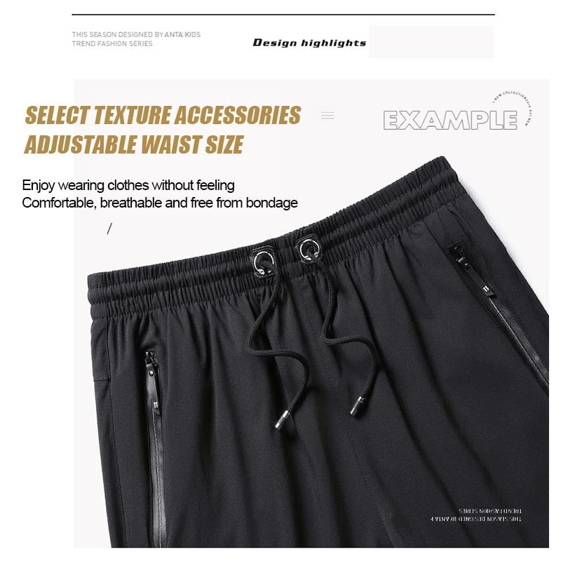 🔥2026 HOT SALE 49% OFF🔥Men's Plus Size Ice Silk Stretch Shorts