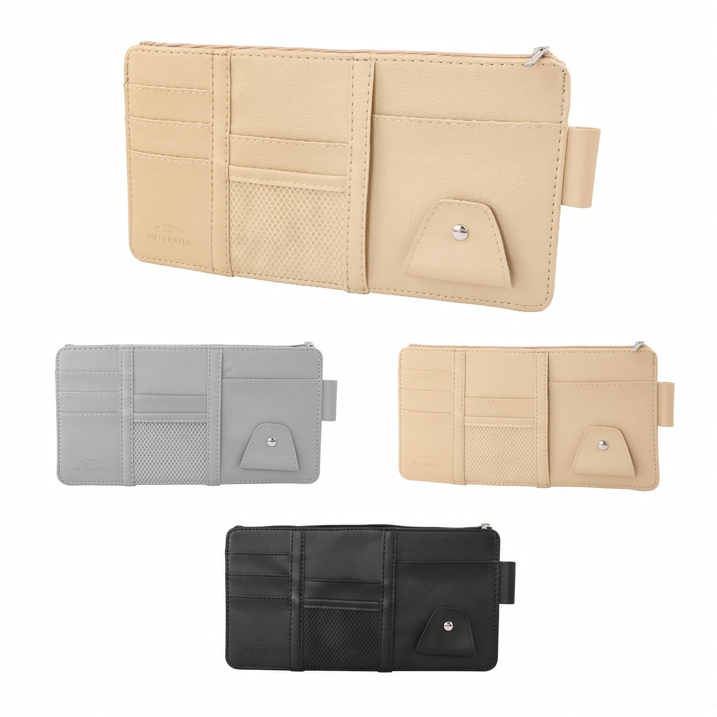 Maximize Your Car Space | All‑in‑One Sun Visor Organizer for Daily Driving