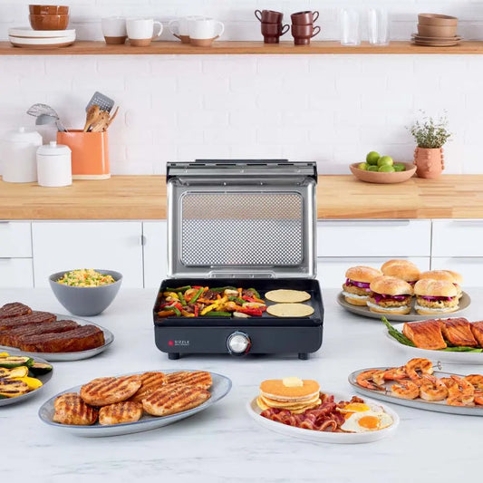 1400W Electric Panini Press Machine  & Grill Maker