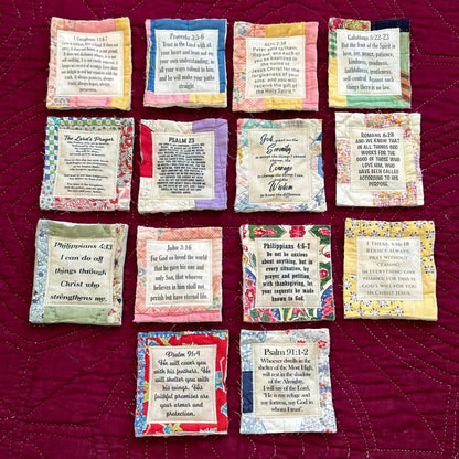 💜Up To 70% Off✝️Best Encouraged And Blessed Gift-Prayer Quilt with cross inside