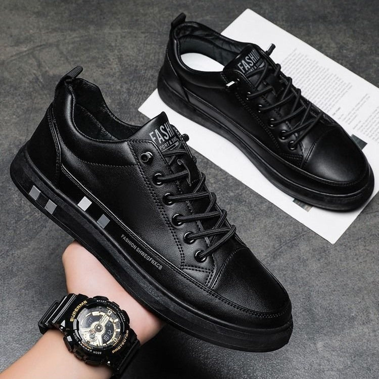 Men's Casual Versatile Genuine Leather Shoes
