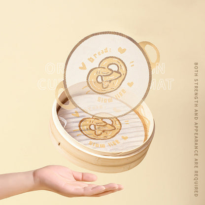 Cute Silicone Non-stick Steamer Mat