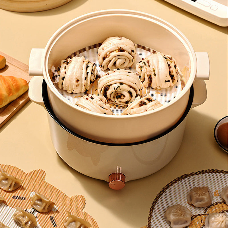 Cute Silicone Non-stick Steamer Mat