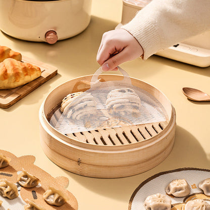 Cute Silicone Non-stick Steamer Mat