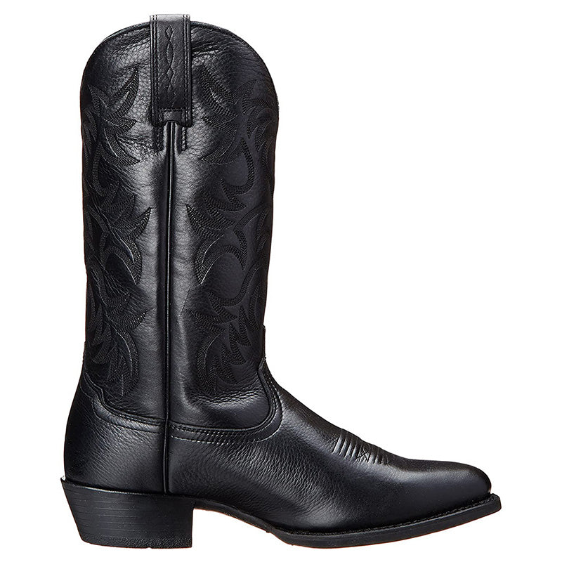 Ideal gift – stylish cowboy boots, mid-calf leather boots (men and women)【FREE SHIPPING】