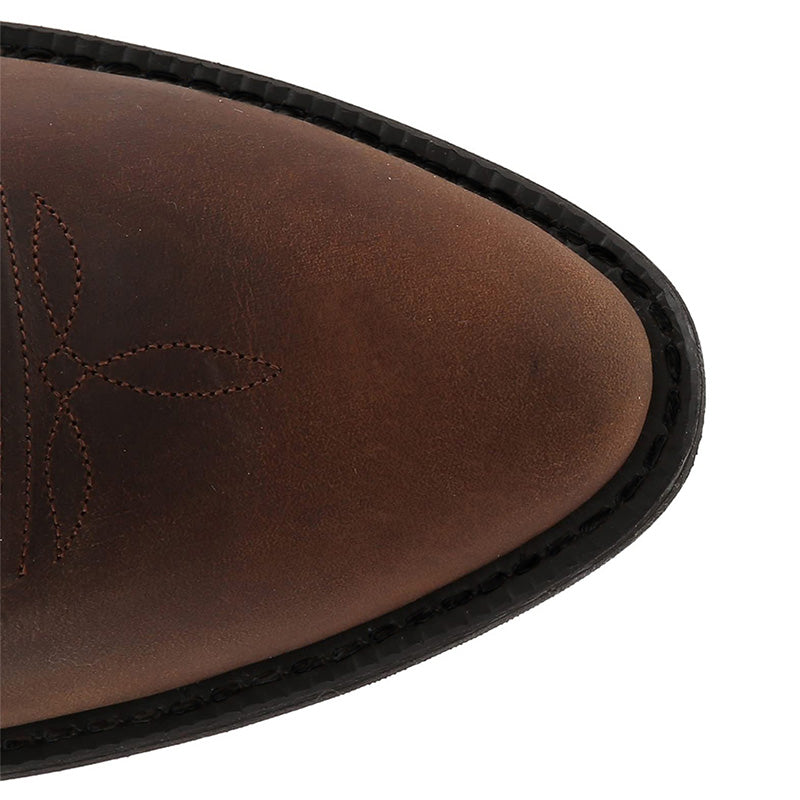 Ideal gift – stylish cowboy boots, mid-calf leather boots (men and women)【FREE SHIPPING】