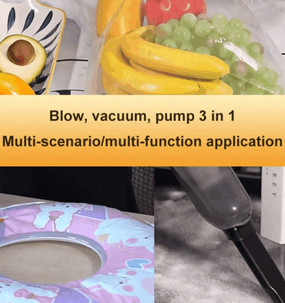 🏆Blow, Vacuum and Inflate all-in-one Cordless Vacuum Cleaner for Home and Car🔥