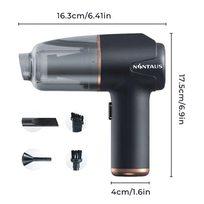 🏆Blow, Vacuum and Inflate all-in-one Cordless Vacuum Cleaner for Home and Car🔥