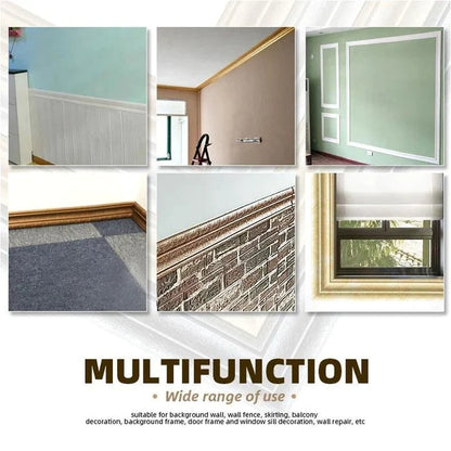 🔥Hot Sale Offers-3D Wall Edging-Self-Adhesive Environmental Protection 3D Wall Edging Strip