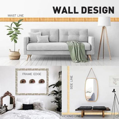 🔥Hot Sale Offers-3D Wall Edging-Self-Adhesive Environmental Protection 3D Wall Edging Strip