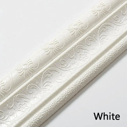 🔥Hot Sale Offers-3D Wall Edging-Self-Adhesive Environmental Protection 3D Wall Edging Strip
