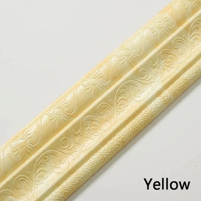 🔥Hot Sale Offers-3D Wall Edging-Self-Adhesive Environmental Protection 3D Wall Edging Strip