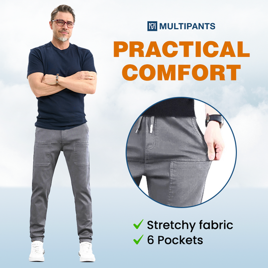 🔥Limited-time offer-MultiPants - High Stretch Multi-pocket Durable Cargo Pants