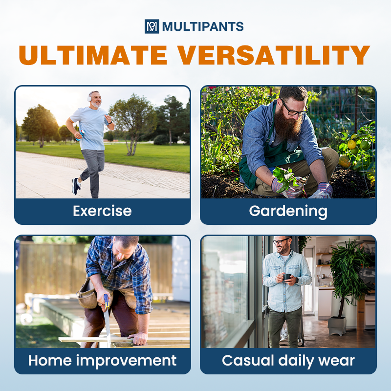 🔥Limited-time offer-MultiPants - High Stretch Multi-pocket Durable Cargo Pants