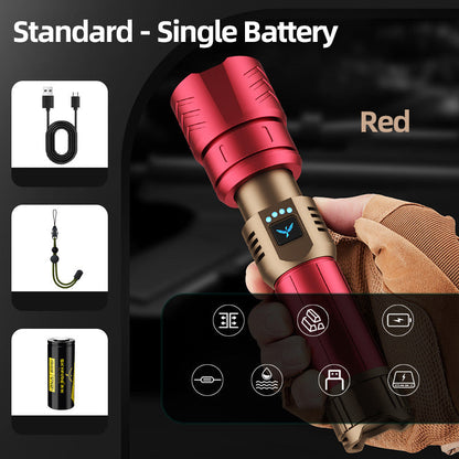 🔥2025 New Upgrade🔥High Brightness and Long-Distance Illumination LED Flashlight