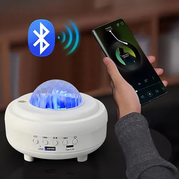 📢📢50 % OFF !!🎅 Northern Lights Aurora Projector – Enjoy the starry sky at home ✨