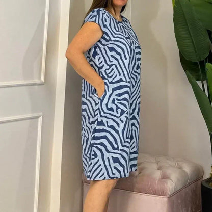 Boho Vintage Casual Printed Dress💃