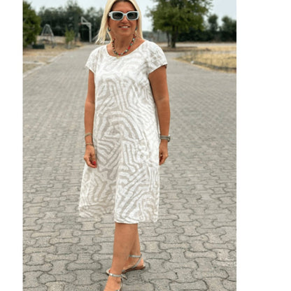 Boho Vintage Casual Printed Dress💃