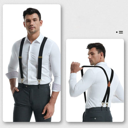 Leather Suspenders for handsome & Love