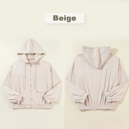 🔥Free Delivery⌛Women's Casual Lapel Hooded Jacket