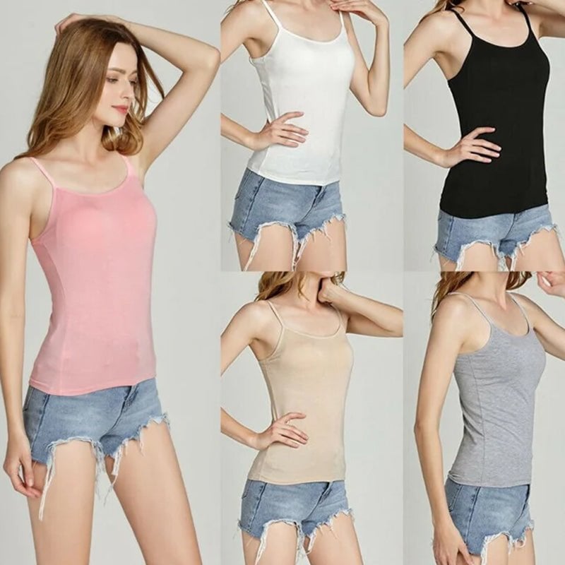 🔥Summer Sale - Tank With Built-In Bra
