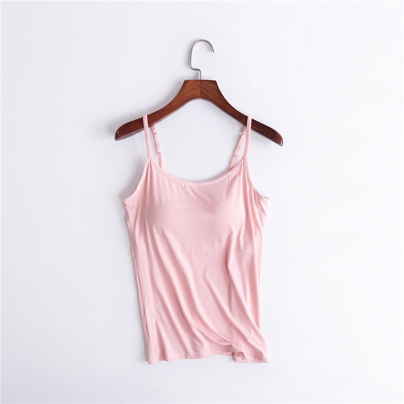 🔥Summer Sale - Tank With Built-In Bra