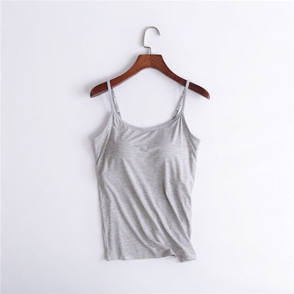 🔥Summer Sale - Tank With Built-In Bra