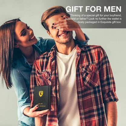 🔥Limited-Time Discount!!🔥RFID-Blocking Leather and Carbon Fiber Credit Card Holder