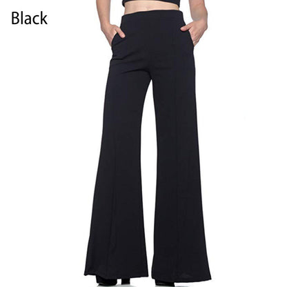 Women’s Elegant High-Waisted Wide-Leg Palazzo Pants