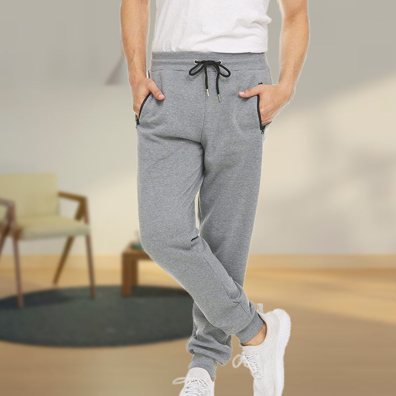 Casual Soft Solid Color Drawstring Pants