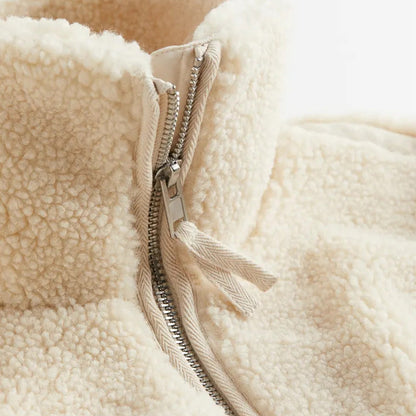 Women's Thickened & Warm Loose Double Head Zip Jacket