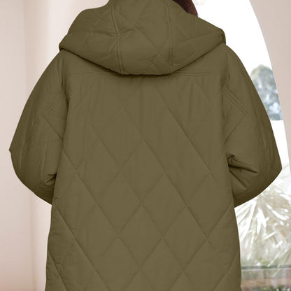 🌸Autumn sale🌸Limited time 40% DISCOUNT💕Women's Winter Trendy Lightweight Hooded Quilted Jacket