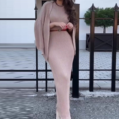 Women's 2-Piece Loose Sweater Dress Set