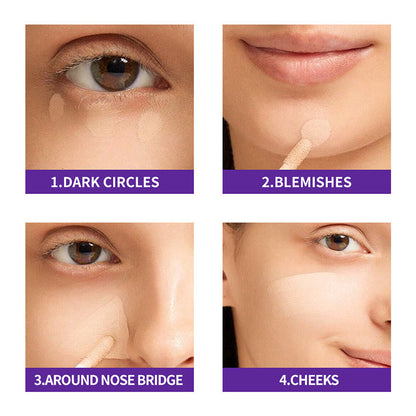 💕Waterproof Long-Lasting Natural Finish Concealer