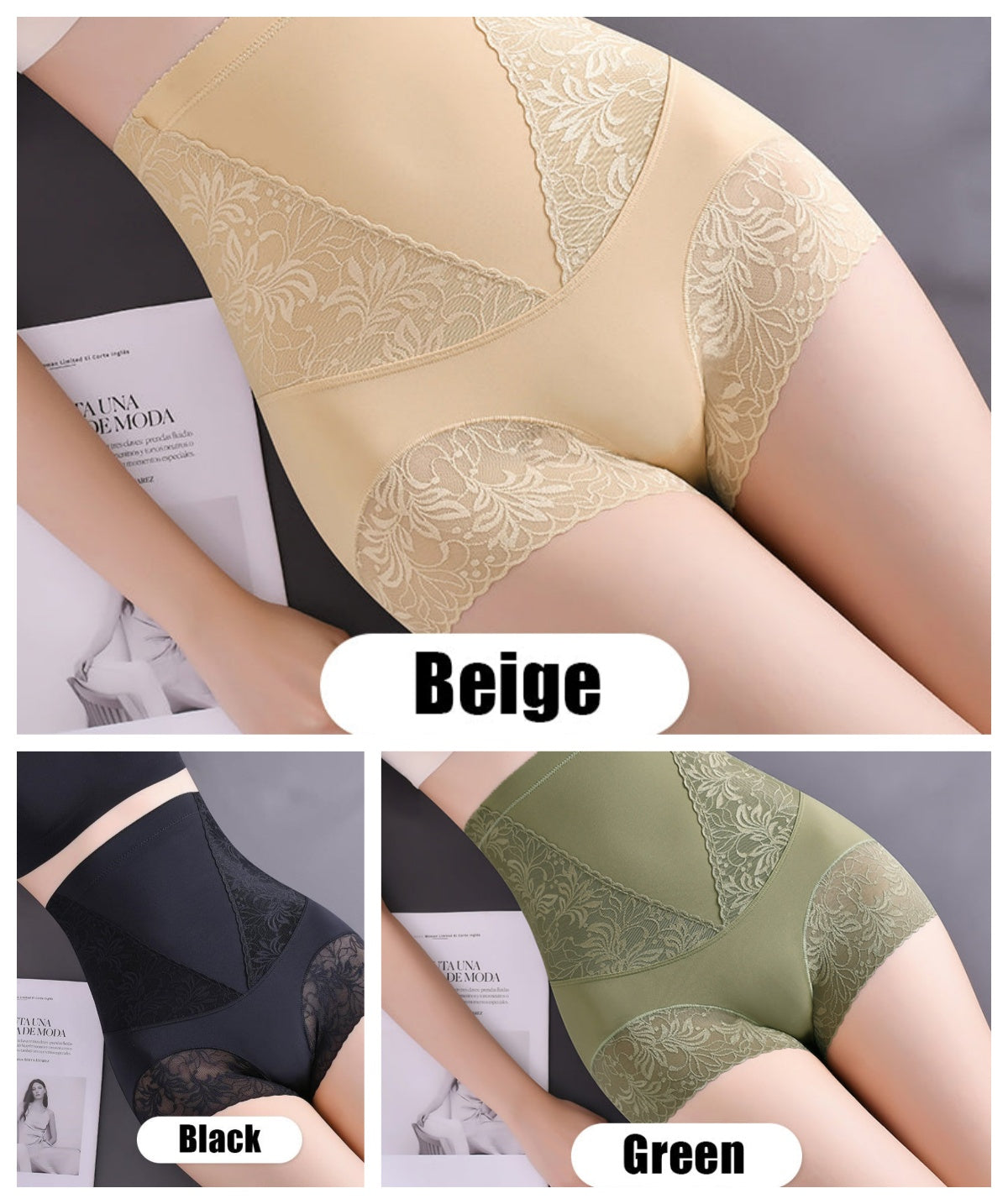 🔥50% OFF🔥🩲Women’s Butt-Lifting Tummy-Control High-Waist Panties❤️‍🔥