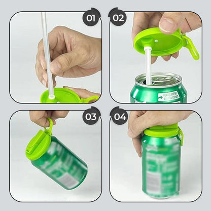 🎁BUY 1 GET 1 FREE (2PCS)🔥Soda Can Lid with Straw for Kids
