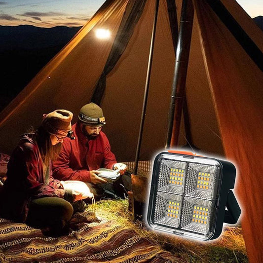 🔥Limited-time offer-Portable Solar Work Light with 4 Lighting Modes