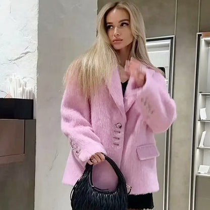 Women's Warm and Stylish Suit Jacket