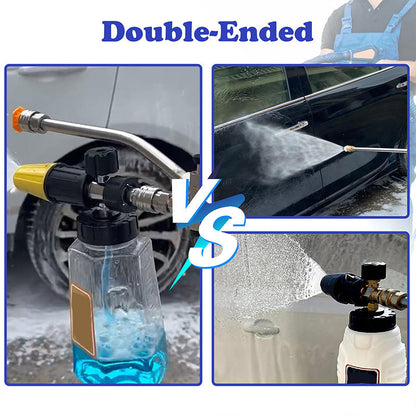 📢📢60 % OFF !!✨Dual-Head Foam Sprayer for Car Washing