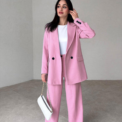 🔥HOT SALE 🔥Women's Long 2-Piece Blazer Suit Set